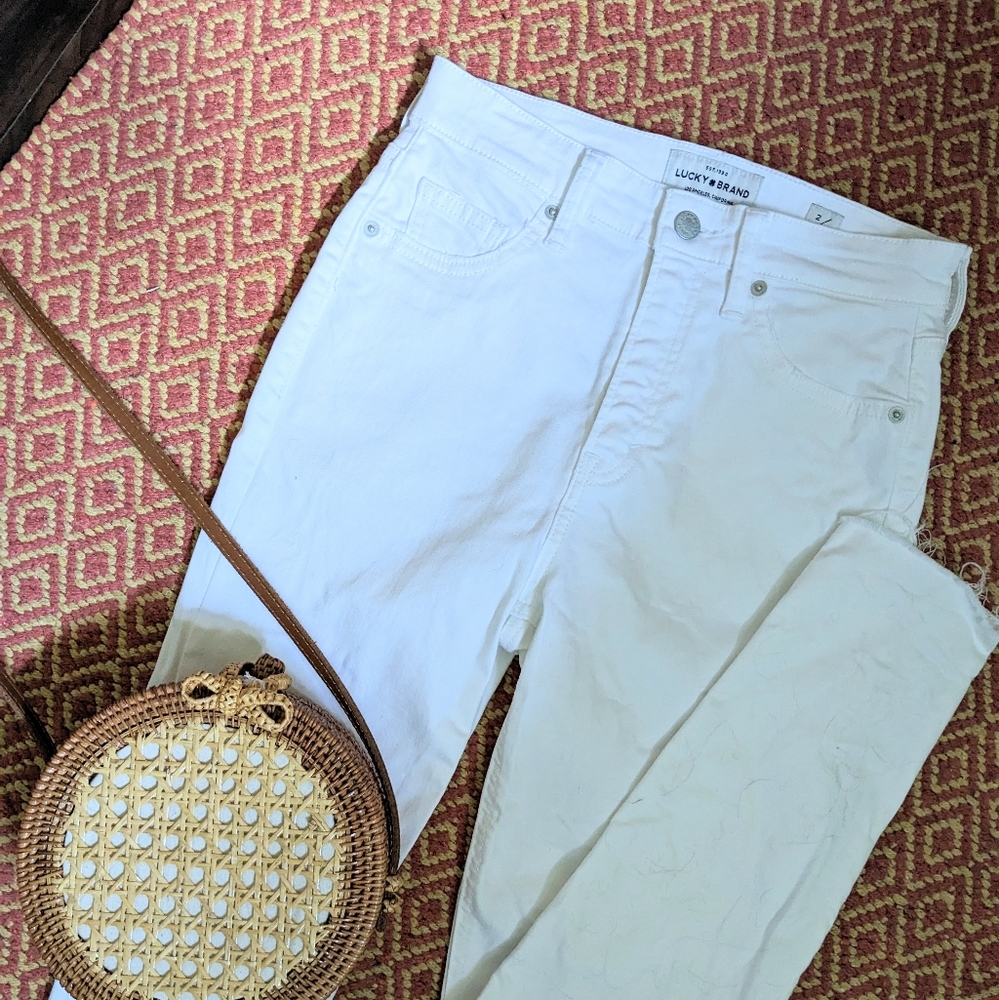 White Lucky Brand jeans